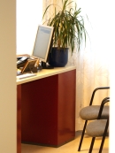 Eingang zu Frau Dr. Zimmermanns Sprechzimmer